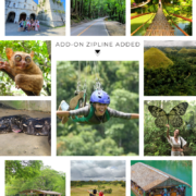 Bohol Countryside Tour with Zipline adventure Add on